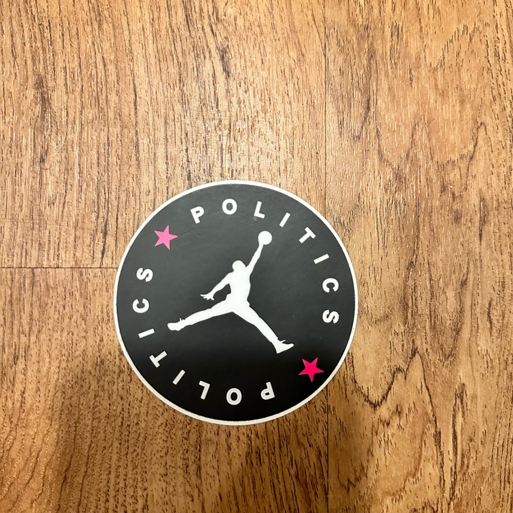 Jordan Sneaker Politics Sticker